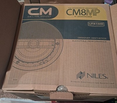 Niles CM8MP 8'' In Ceiling Loudspeaker New In Box High End Audio Equipment