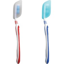 Coghlan's Silicone Toothbrush Cover 2-Pack - Blue/White
