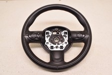 Mini Cooper Jcw Black Leather Steering Wheel W Red Stitch R56 R55 R58 Oem 12-13