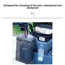 Waterproof Cover for Portable EV Charger - PP Dustproof Heat Managing Box