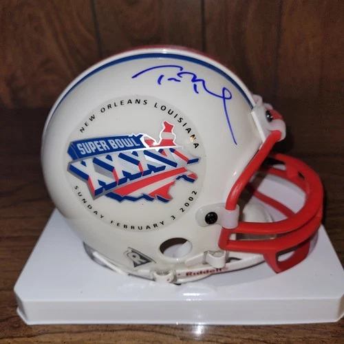 TOM BRADY AUTO SIGNED 1ST SUPER BOWL 4 ITEMS!!!