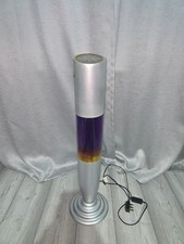 Retro Excalibur lava lamp - 2.6ft Purple water yellow wax