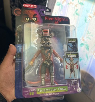 Jazwares Five Nights at Freddy s FNAF Ringmaster Foxy 5'' Action Figure SHIPS NOW