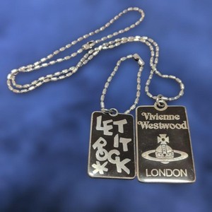 Vivienne Westwood Dog Tag Necklace | eBay