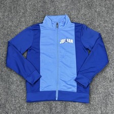 Jordan Jacket Kids Youth 6 Blue Full Zip Track Athletic Jumpman Logo