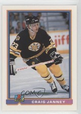1991-92 Bowman Craig Janney #355 t4m