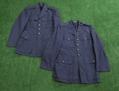 Lot Of 2 Newell Clothing Company Men s 37R VTG Pure Wool Air Force Jacket I140