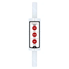 Cast Extended Core Pallet Stretch Wrap Clear 2 Rolls 20" x 1000' 80 Gauge