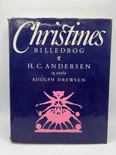Christines Billedbog (Hardcover) 1984 Danish- Hans Christian Anderson