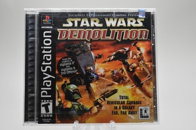 Star Wars: Demolition (PlayStation, PS1 2000) *Brand-New, Factory Sealed!*