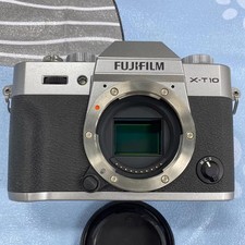 FUJIFILM Fujifilm X-T10 16.3MP Mirrorless Digital Camera Body -Silver