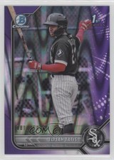 2022 Bowman Chrome Prospects Purple RayWave Refractor 181/250 Elijah Tatis 0i1b