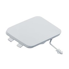 Front Bumper Tow Hook Cover Car Towing Hook Eye Hole Cover Fit for Audi Q3 -