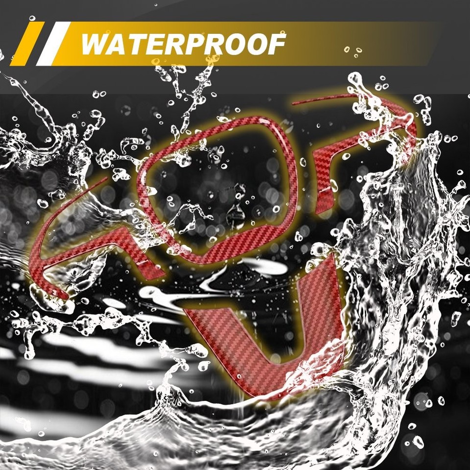 4PCS Steering Wheel Cover Trim Sticker Bezels for Dodge Durango 14-23 ...