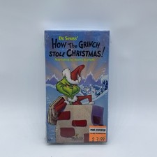 How the Grinch Stole Christmas VHS, 1994 Release NEW FACTORY SEALED 