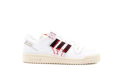 Größe UK 6 - Adidas Originals Forum 84 Low White Sneaker Schuhe Sneaker