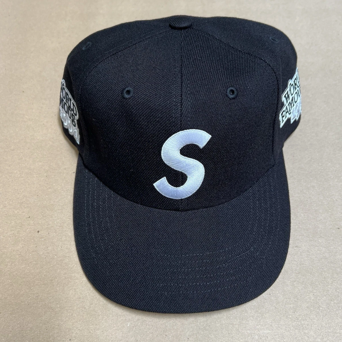 supreme Sロゴ wool cap black made in USA Supreme Wool Black Hats for Men for sale | eBay