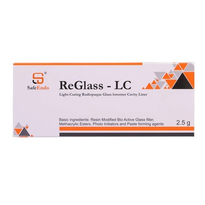 SafeEndo ReGlass LC Light Cure Resin Modified GIC Cavity Liner FREE SHIPPING