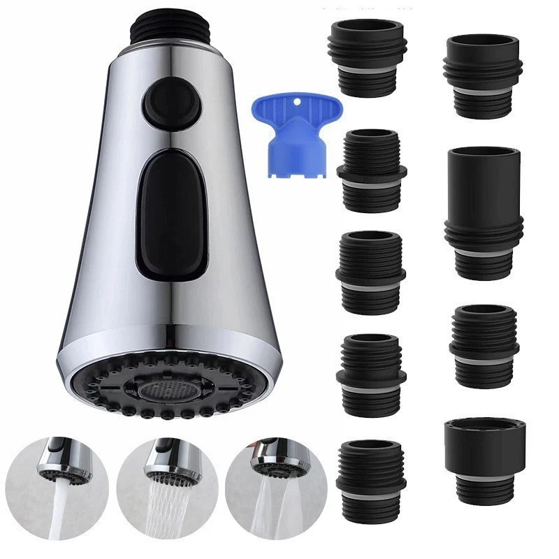 Kitchen Faucet Head Replacement - Pull down Sprayer for Moen, Delta & American 