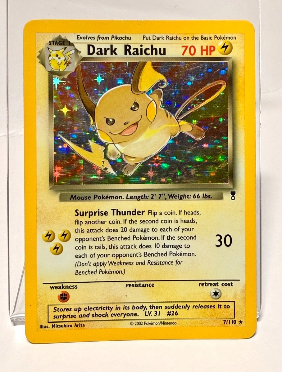 Dark Raichu 7/110 Legendary Collection for sale | eBay