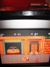 Sega Master System DOUBLE DRAGON w/Cartridge, Instructions & Box (CIB)