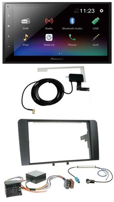 Pioneer DAB MP3 Bluetooth 2DIN USB Autoradio für Audi A3 06-12 8P Infinity Aktiv