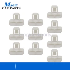 10-PC White Nylon Retainer Clips for Cadillac XT4 XT5 XT6 2017-2022 11547341