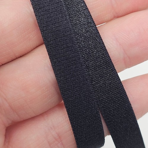Bra Strap Elastic Black - 10mm - Picture 4 of 5