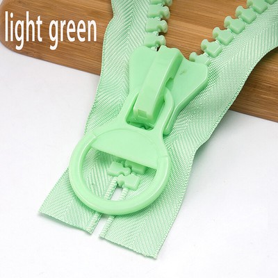 Color 25cm Large Resin Zipper Lock Closed End Zipper Pencil Bag Decoration Zips