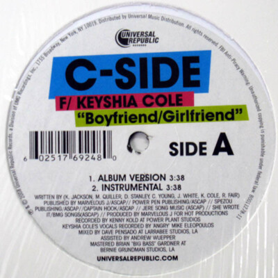 C-SIDE - Boyfriend/Girlfriend / VG+ / 12''''