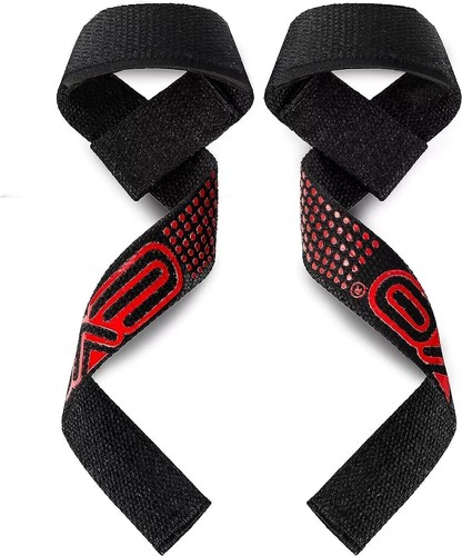 EVO Fitness Weight Lifting Straps Anti-Slip Wrist Support for Gym & Powerlifting - Picture 5 of 15