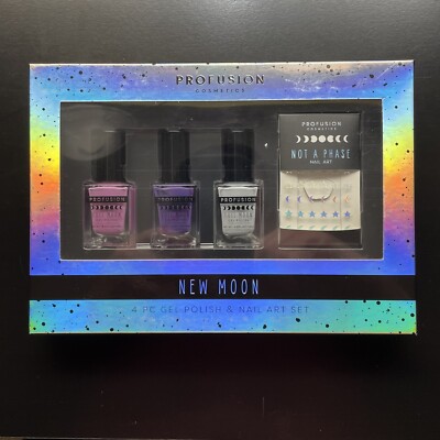 Profusion Cosmetics New Moon Nail Polish 4 Piece Set New Sealed