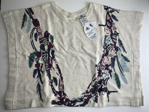 Disney Parks Pandora Avatar YOUTH 100% Cotton Poncho Style Shirt S/M NWT