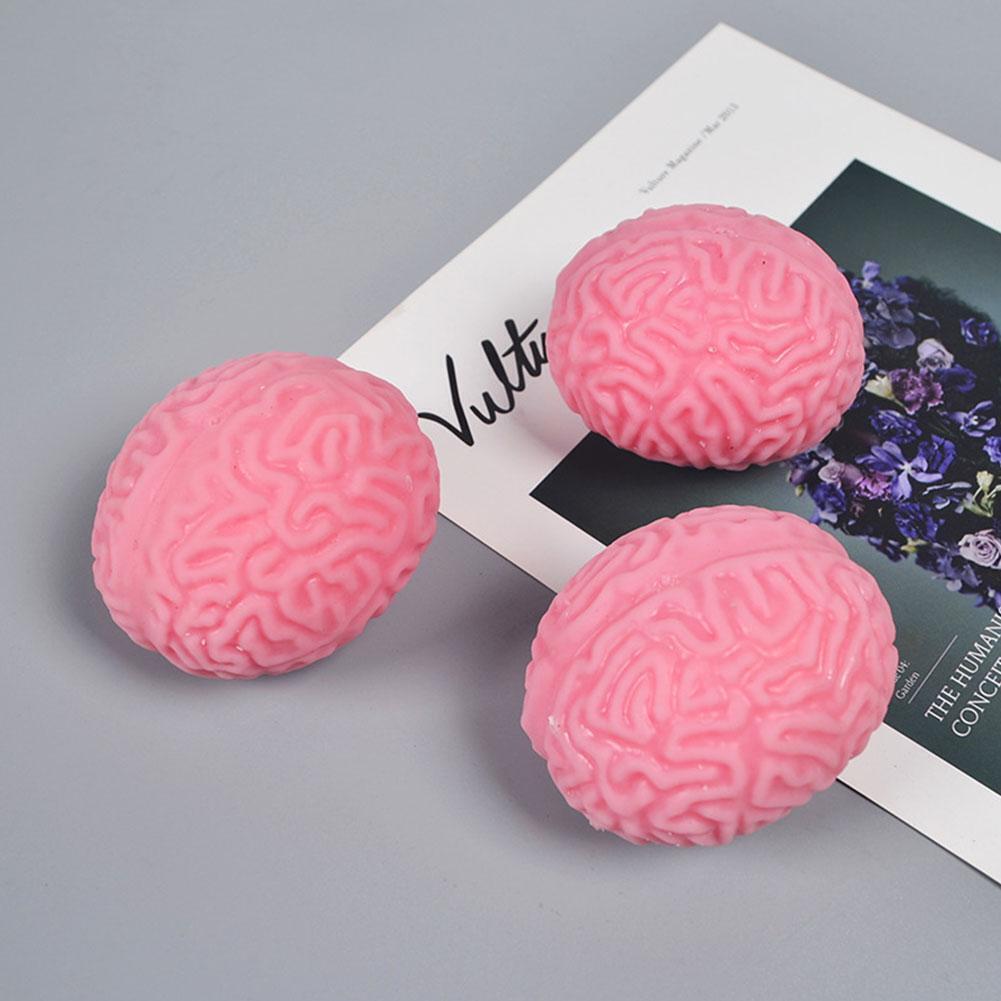 Antistress Toys Pink Novelty Brain Toy Squeezable Relieve Stress Ball