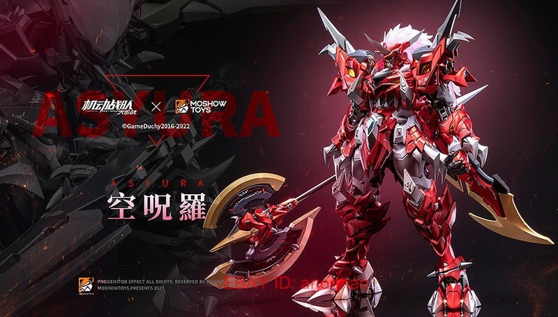 MOSHOWTOYS Noble Class X ASYURA Alloy Frame Painted Action Figure