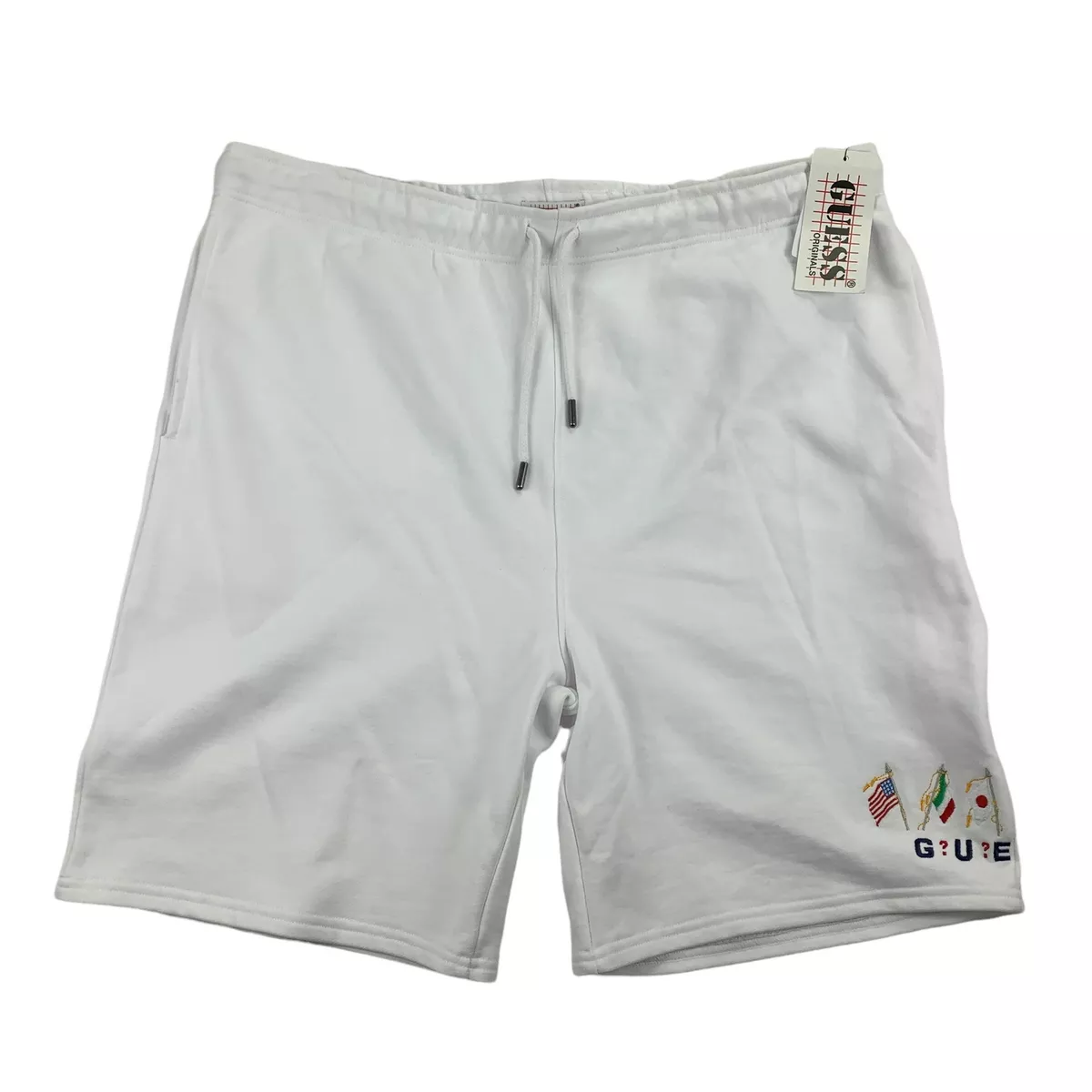 Guess sales drawstring shorts