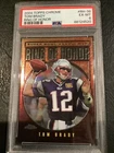 2004 TOPPS CHROME RING OF HONOR TOM BRADY #RH-38 PATRIOTS PSA 6 EX-MINT PATRIOTS