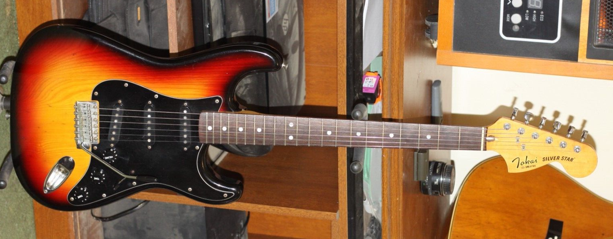 [レア] tokai ss60 silver star 1981年製 Very RAre Sunburst 1981 Tokai SS-60 1970s Stratocaster! Grey