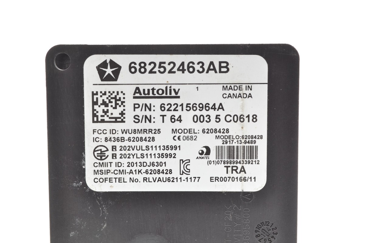 2015-2018 Dodge Charger Chrysler 300 Blind Spot Assist Sensor