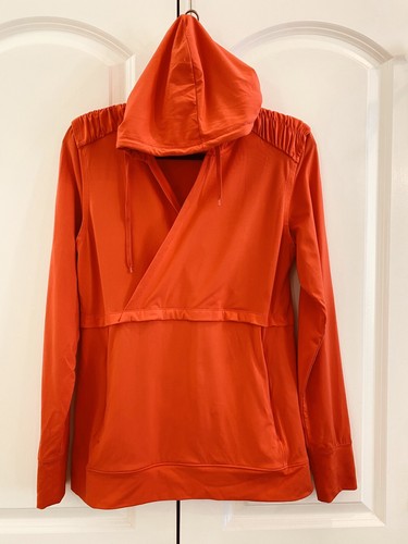 Athleta M Coral Criss Cross Neck 