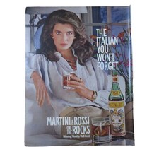 1982 Martini Rossi Vermouth / Jordache Jeans - Vintage Print Ad