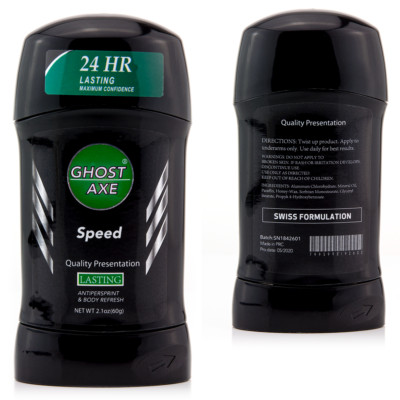 2x Speed Stick Deodorant DEO Regular Clear Solid & Tattoo Transfer Seife Stick