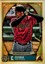 2021 Topps Gypsy Queen Diamondbacks Baseball Card #193 Eduardo Escobar