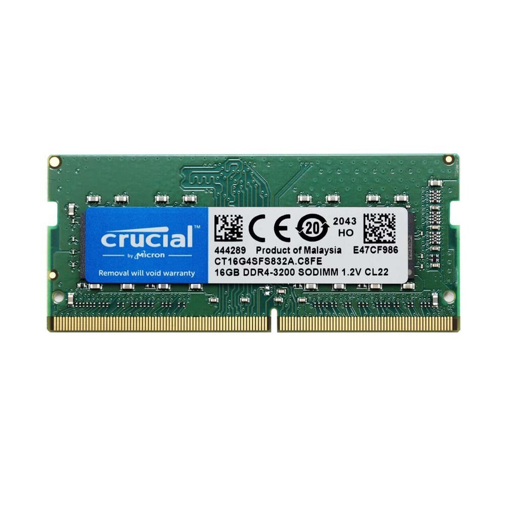 Crucial 16GB ×2 32GB DDR4-3200 PC4-25600 Amazon.com: Crucial RAM 32GB Kit (16GBx2) DDR4 3200MHz CL22