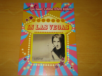 CELINE DION - ON NE CHANGE PAS - PROMO POSTCARD 