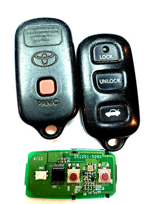 keyless remote entry car starter HYQ12BAN HYQ12BBX 4 button key fob transmitter