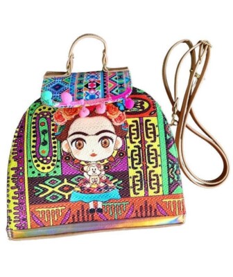 Frida Kahlo Mexican Backpack NEW/ mochila/Bolsa Mexicana  display picture 1
