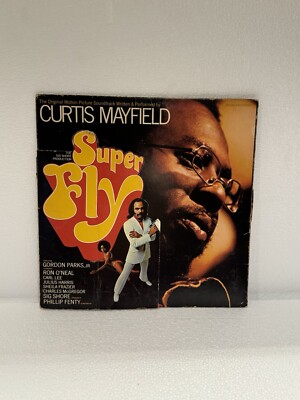 Curtis Mayfield - Superfly Soundtrack 1972 33 rpm Vinyl Orig Die