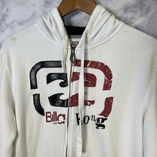 Billabong Hoodie Sweatshirt Men Medium 21x26 Full Zip Y2K Surf Skate