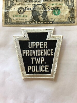 Upper Providence Pennsylvania Police Patch (TWP) un-sewn in mint shape ...